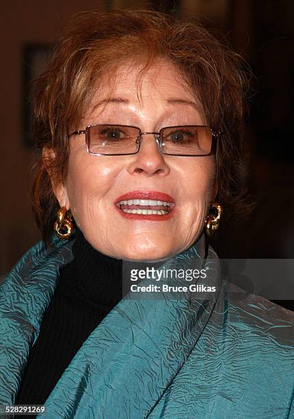Actress Marj Dusay during opening night for The Revival of The Country Girl on Broadway at The Bernard Jacobs Theater on April 27, 2008 in New York...