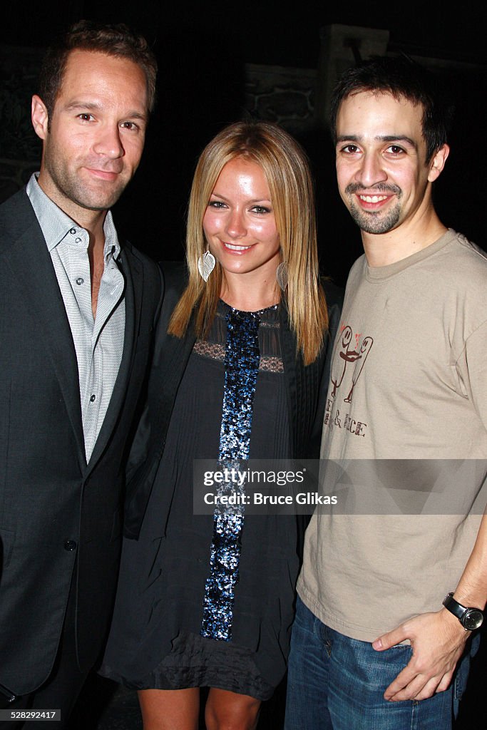 Celebrities Visit Broadway - May 20, 2008