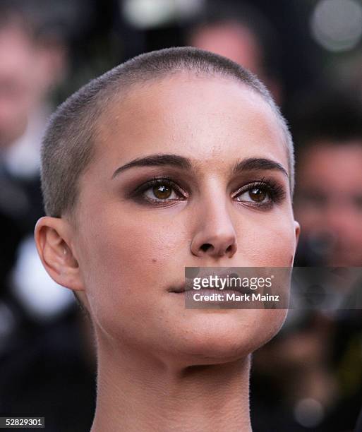 Actress Natalie Portman attends a screening of " Star War III ? Revenge of the Sith" at the Grand Theatre during the 58th International Cannes Film...