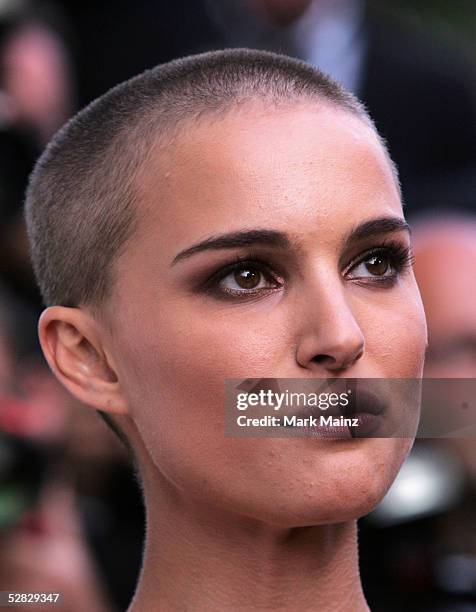 Actress Natalie Portman attends a screening of " Star War III ? Revenge of the Sith" at the Grand Theatre during the 58th International Cannes Film...