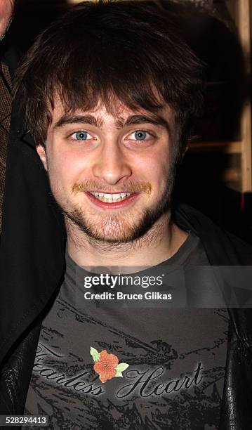 Daniel Radcliffe star of Equus poses at the 2008 Gypsy of the Year which raised $3 148 for Broadway Cares/Equity Fights AIDS at the New Amsterdam...