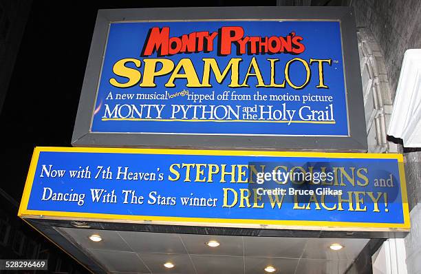 Ambiance at Monty Python's Spamalot on Broadway at the Shubert Theatre on June 24, 2008 in New York City.