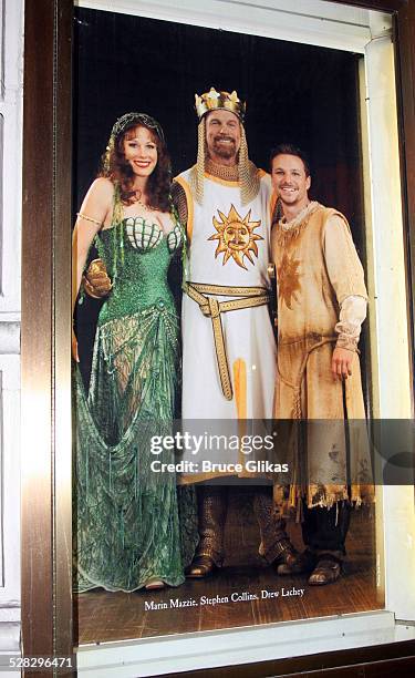 Ambiance at Monty Python's Spamalot on Broadway at the Shubert Theatre on June 24, 2008 in New York City.