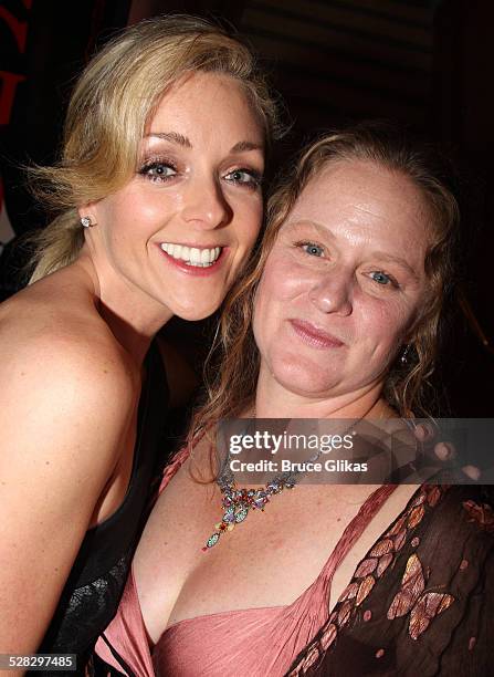 Jane Krakowski and Nicole Fosse pose at the opening night celebration for Damn Yankees at City Center Encores! on July 11, 2008 in New York City.