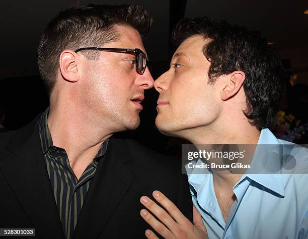 Christopher Sieber and John Tartaglia at Broadway Backwards 4: A Benefit for The Gay, Lesbian and Transgender Center of Manhattan at the American...