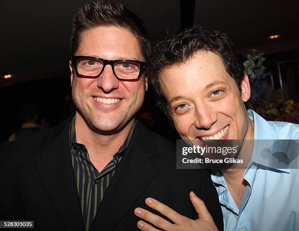 Christopher Sieber and John Tartaglia at Broadway Backwards 4: A Benefit for The Gay, Lesbian and Transgender Center of Manhattan at the American...