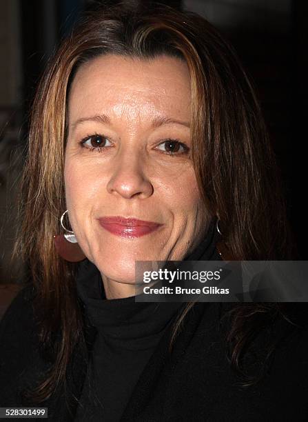 Linda Emond attends the arrivals for the off-broadway opening night of Uncle Vanya at The Classic Stage Company Theater on February 12, 2009 in New...