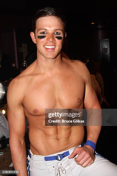 Daniel Robinson poses at BROADWAY BARES 19.0: CLICK IT! on Broadway at Roseland on June 21, 2009 in New York City.