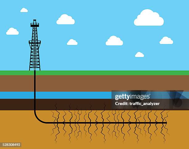 fracking - fracking stock illustrations