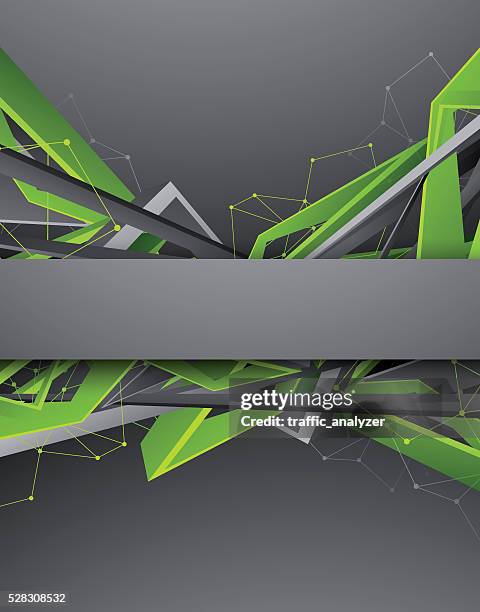 abstract background - abstract twisted multicolored shape stock illustrations