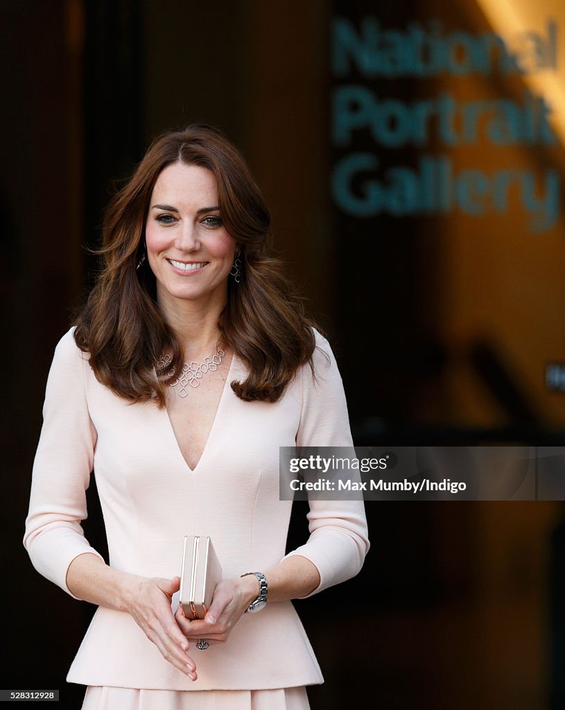 The Duchess Of Cambridge Visits The "Vogue 100: A Century Of Style" Exhibition