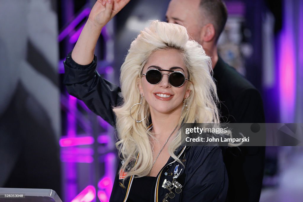 Lady Gaga Launches Love Bravery Collection At Macy's Herald Square