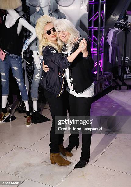 Lady Gaga and Cynthia Germanotta launch Love Bravery Collection at Macy's Herald Square at Macy's Herald Square on May 4, 2016 in New York City.