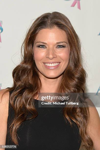 Actress Adrienne Janic attends the Associates For Breast and Prostate Cancer Studies' annual Mother's Day Luncheon at Four Seasons Hotel Los Angeles...