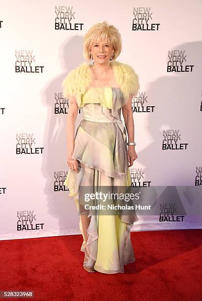 Gala Chairman, CBS News and 60 Minutes Lesley Stahl attends New York City Ballet's Spring Gala at David H. Koch Theater at Lincoln Center on May 4,...