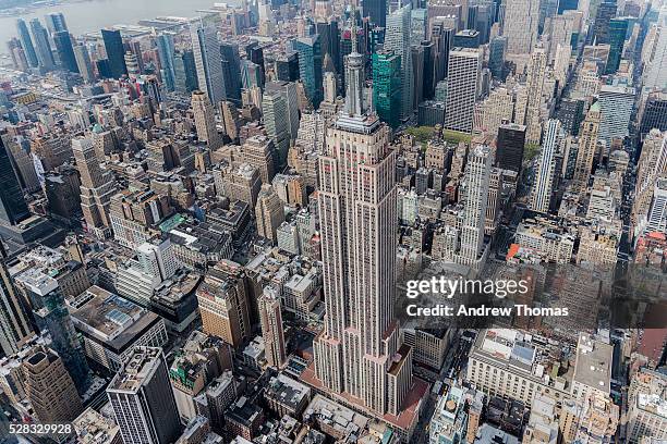 the empire state building - empire state building stock pictures, royalty-free photos & images