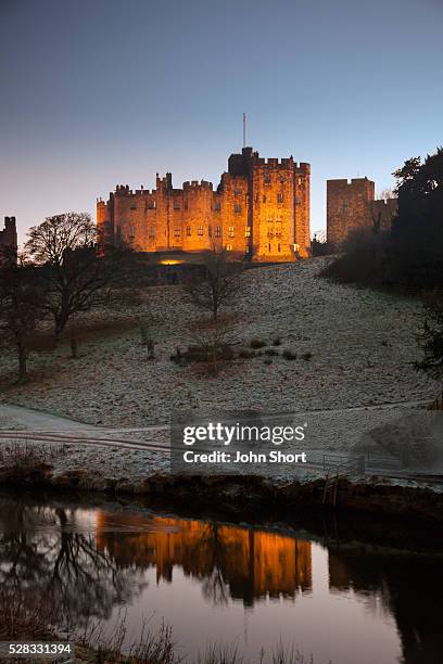alnwick castle; alnwick northumberland england - beck house stock pictures, royalty-free photos & images
