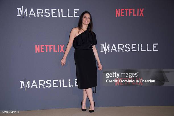 Geraldine Pailhas attends the "Marseille" Netflix TV Serie Wold Premiere At Palais Du Pharo In Marseille on May 4, 2016 in Marseille, France.