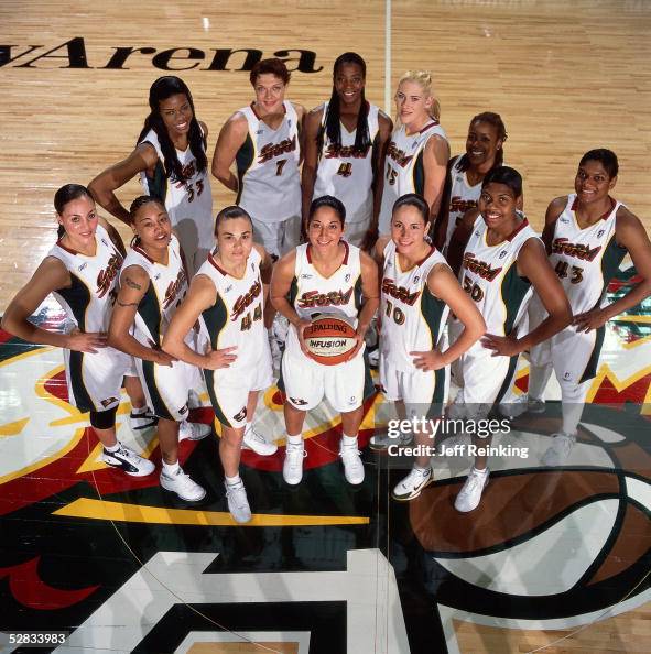 Storm Roster The Seattle Storm poses for a team photo at Key Arena on September ...