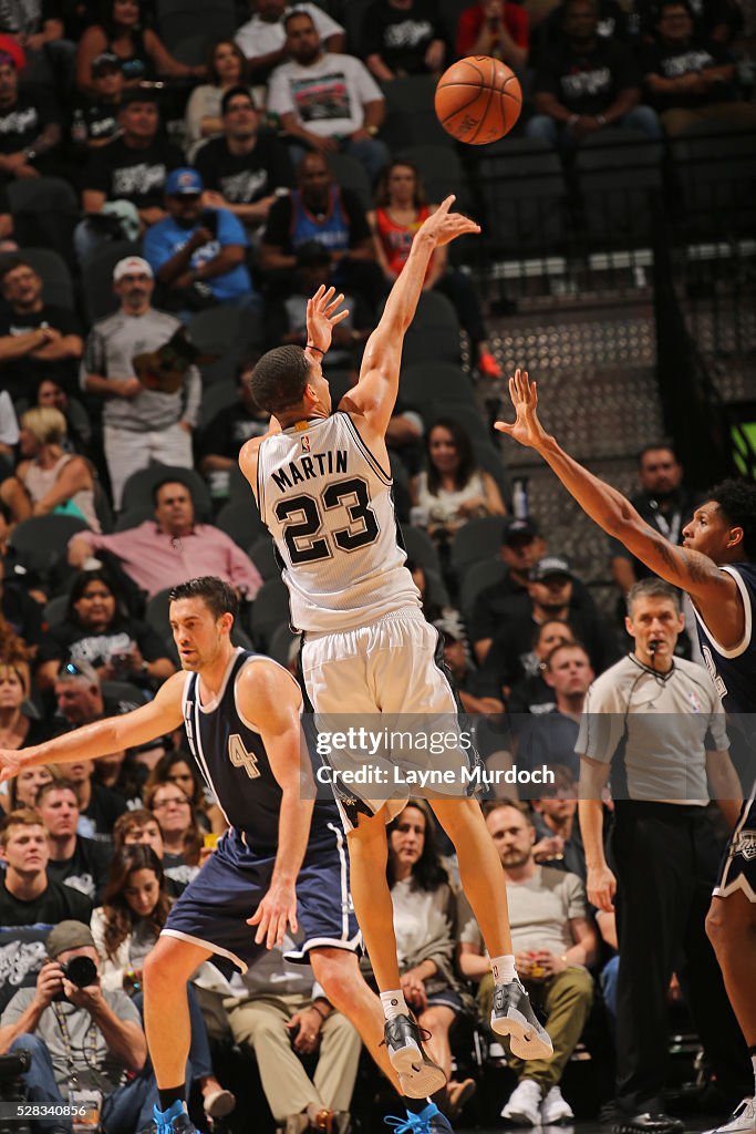 Oklahoma City Thunder v San Antonio Spurs - Game One