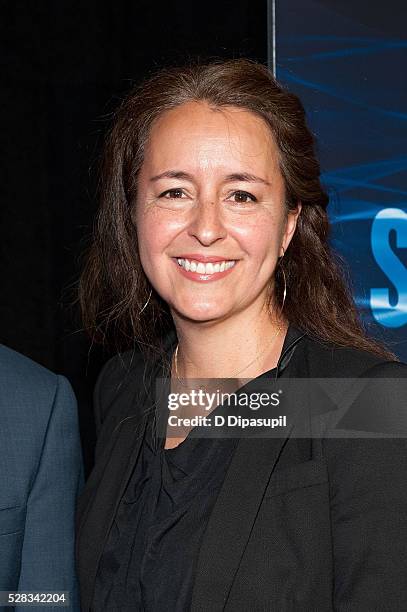 Co-director Michelle Dougherty attends the "Sonic Sea" New York screening at the Crosby Hotel on May 4, 2016 in New York City.