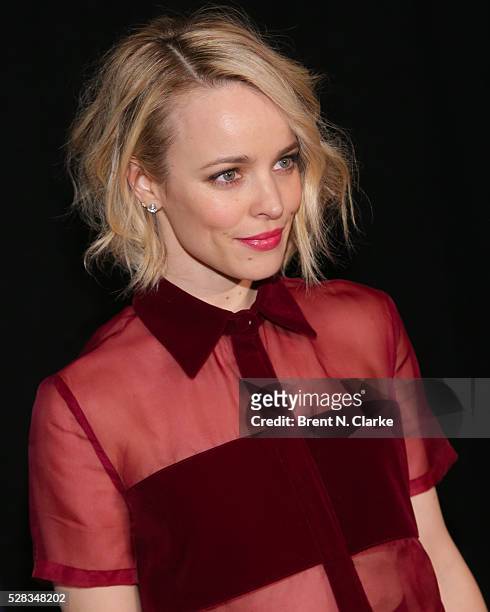 Actress Rachael McAdams hosts a screening of "Sonic Sea" at the Crosby Hotel on May 4, 2016 in New York City.