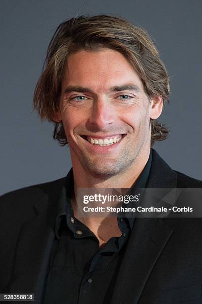 Swimmer Camille Lacourt attends the "Marseille" Netflix TV Serie World Premiere At Palais Du Pharo In Marseille, on May 4, 2016 in Marseille, France.