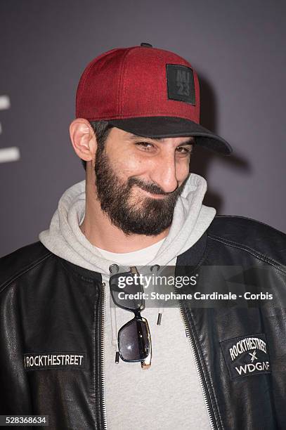 Hedi Bouchenafa attends the "Marseille" Netflix TV Serie World Premiere At Palais Du Pharo In Marseille, on May 4, 2016 in Marseille, France.