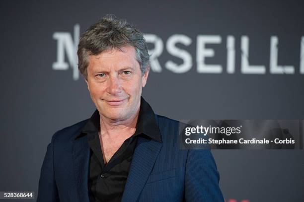 Director Thomas Gilou attends the "Marseille" Netflix TV Serie World Premiere At Palais Du Pharo In Marseille, on May 4, 2016 in Marseille, France.