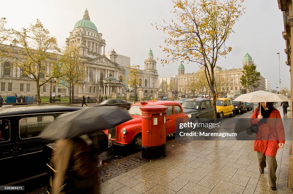 Donegall square and City Hall