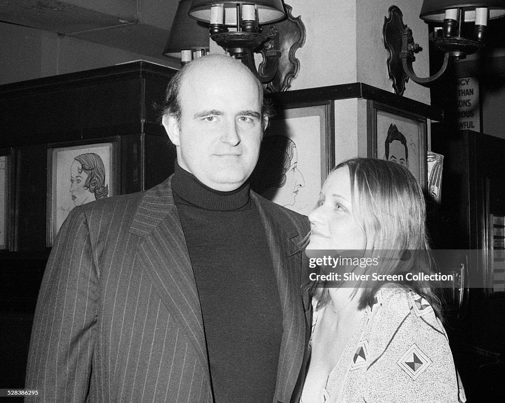 American actor Peter Boyle with his wife, Loraine Alterman at Sardi's