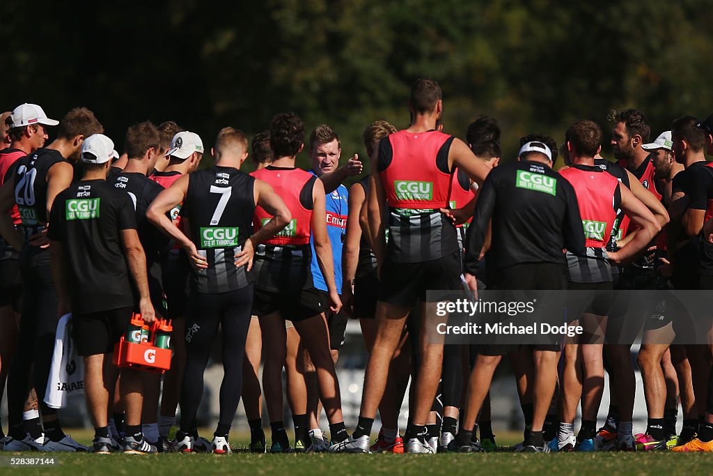 Collingwood Magpies Training Session