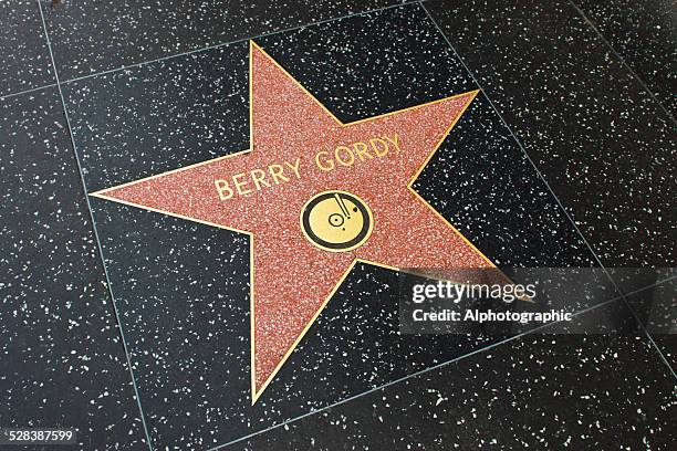 star on walk of fame - motown records stock pictures, royalty-free photos & images