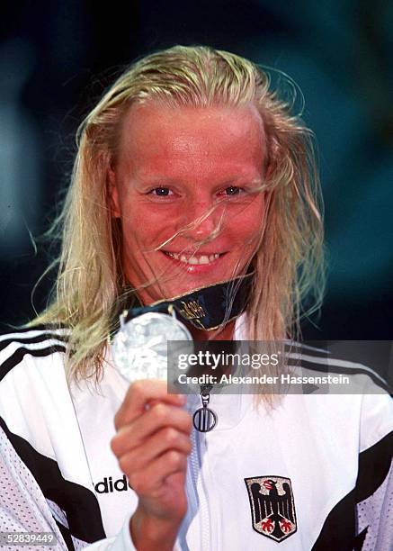 400m Freistil/Frauen ATLANTA 1996 22.7.96, Dagmar HASE/GER SILBER - MEDAILLE