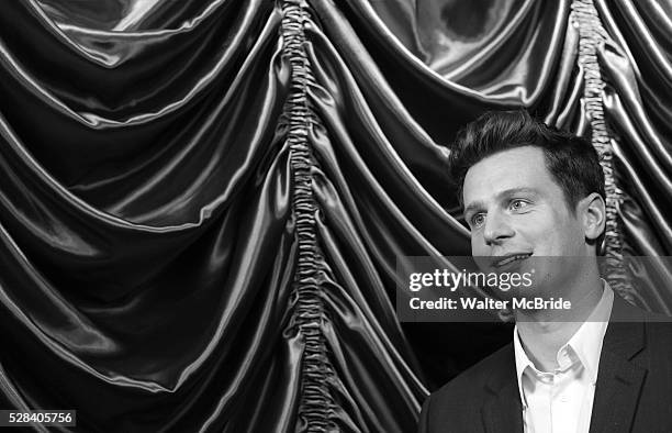 Jonathan Groff during the 2016 Tony Awards Meet The Nominees Press Reception at the Paramount Hotel on May 4, 2016 in New York City.