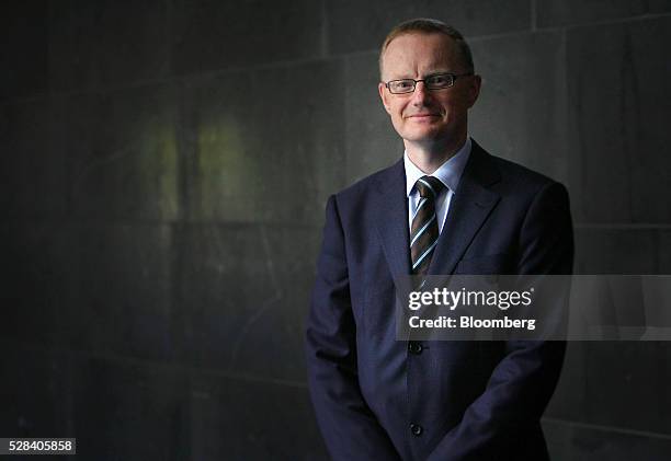 Philip Lowe, deputy governor of the Reserve Bank of Australia, stands for a photograph at the NatStats 2010 Conference in Sydney, Australia, on...