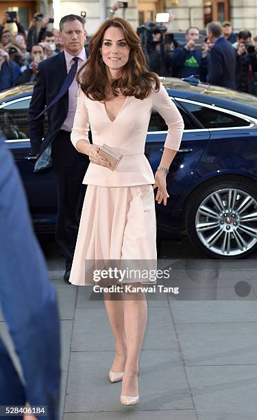 Catherine, Duchess of Cambridge visits the "Vogue 100: A Century Of Style" exhibition at National Portrait Gallery on May 4, 2016 in London, England....