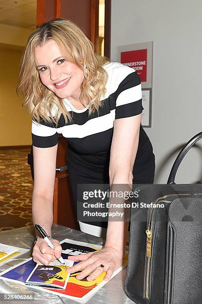 Geena Davis attends Geena Davis' 2nd Annual Bentonville Film Festival Championing Women And Diverse Voices In Media - Day 2 on May 4, 2016 in...