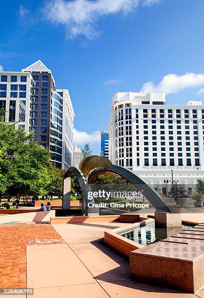 orlando downtown, florida - downtown orlando stock pictures, royalty-free photos & images