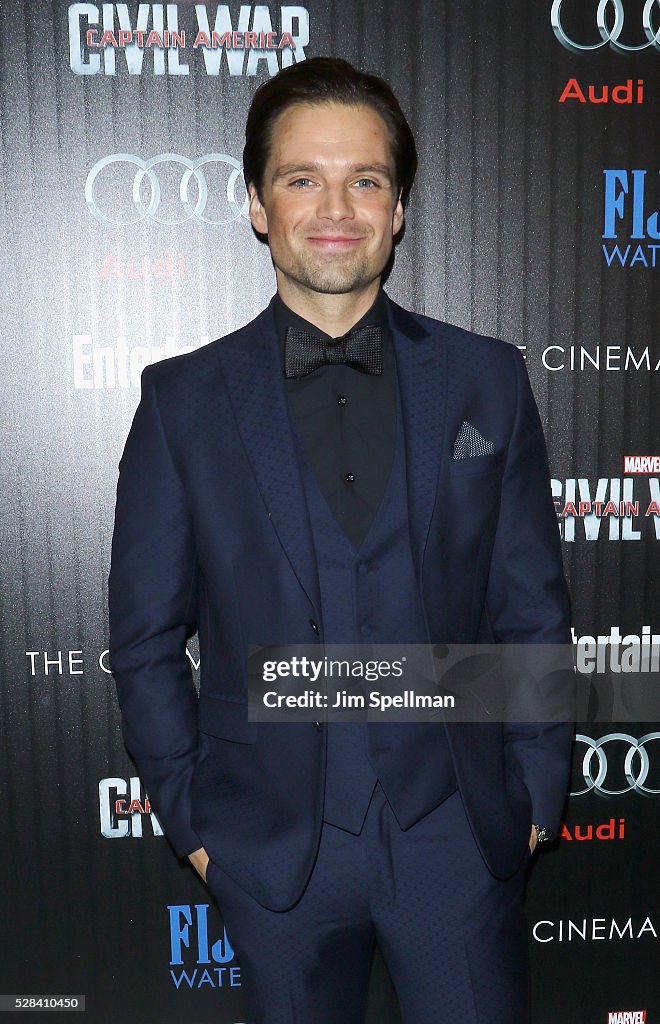 The Cinema Society With Audi & FIJI Host A Screening Of Marvel's "Captain America: Civil War" - Arrivals