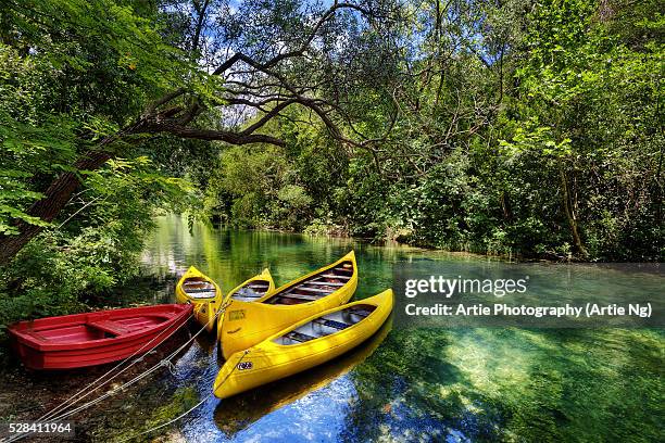 river cetina at radman mills (radmanove minice), split, croatia - split stock-fotos und bilder