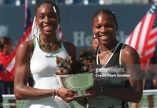 New York/USA; SIEGERIN Venus WILLIAMS und Serena WILLIAMS/USA