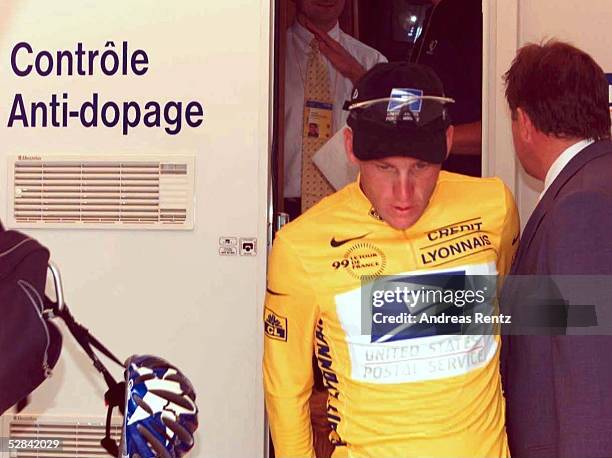 Etappe, MONTAIGU - CHALLANS; Lance ARMSTRONG/USA - GELBES TRIKOT -