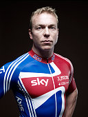 Track cyclist Chris Hoy is photographed for the Guardian on July