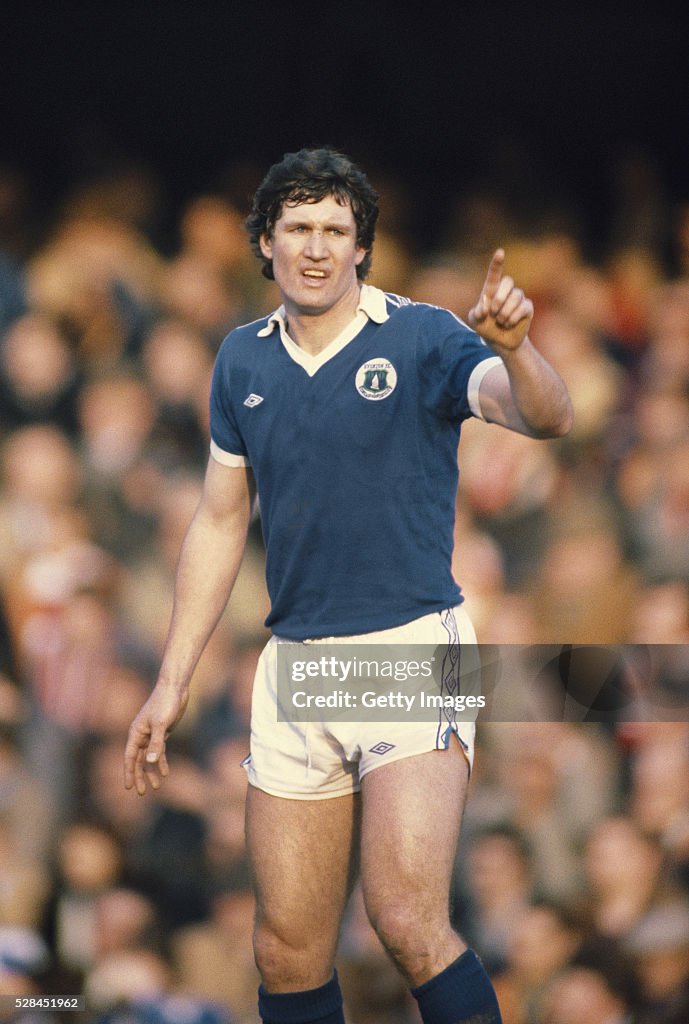 Mick Lyons Everton 1979