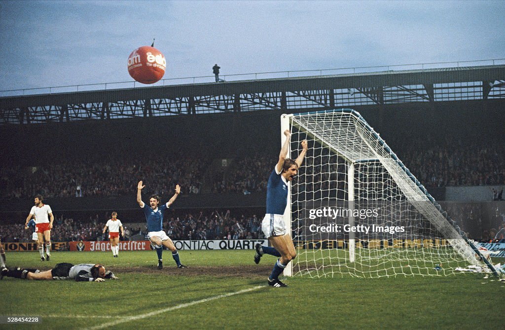 Ipswich Town v AZ 67 Alkmaar UEFA Cup Final 1st Leg 1981