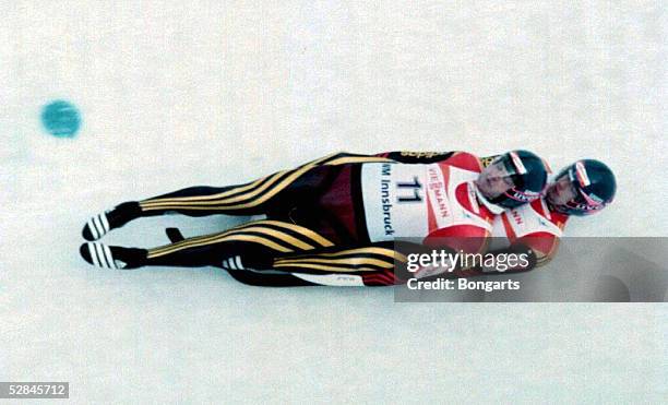Zweisitzer/Herren Igls; 2. PLATZ FUER KRAUSSE/Jan BEHRENDT