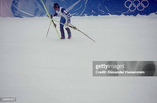 Slalom Maenner 21.02.98, Alberto TOMBA/ITA