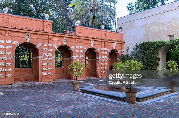 siviglia, spagna, alcazar - visita reale - fotografias e filmes do acervo