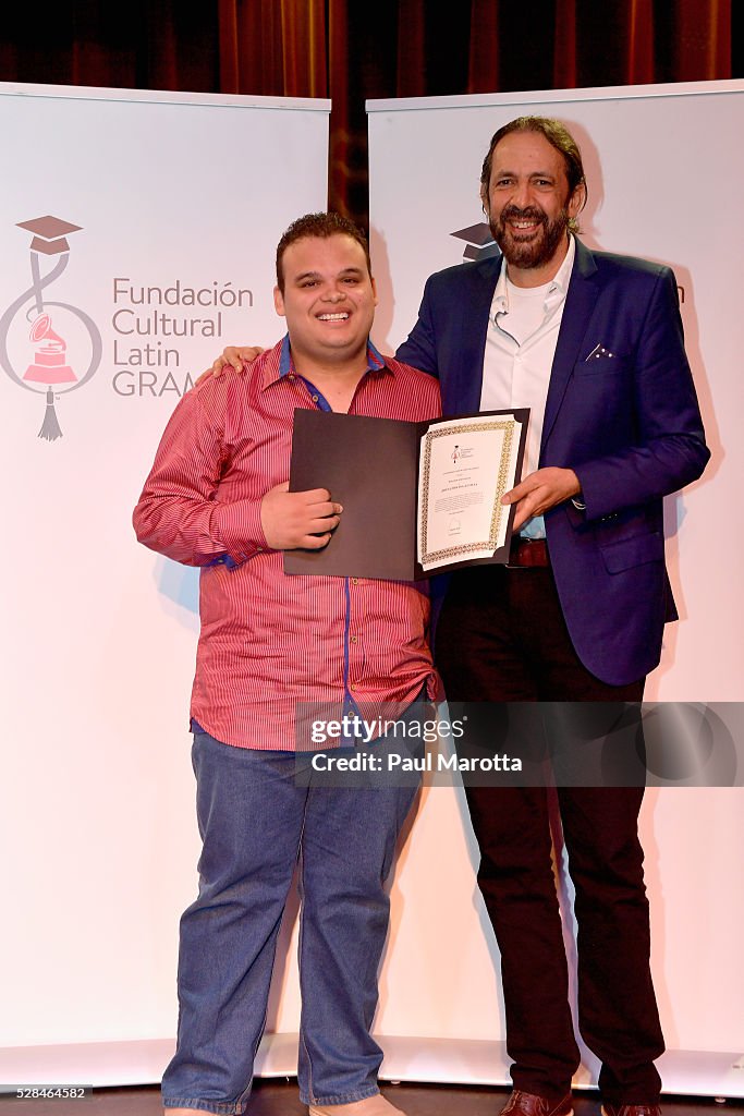 Juan Luis Guerra Scholarship Presented By The Latin GRAMMY Cultural Foundation